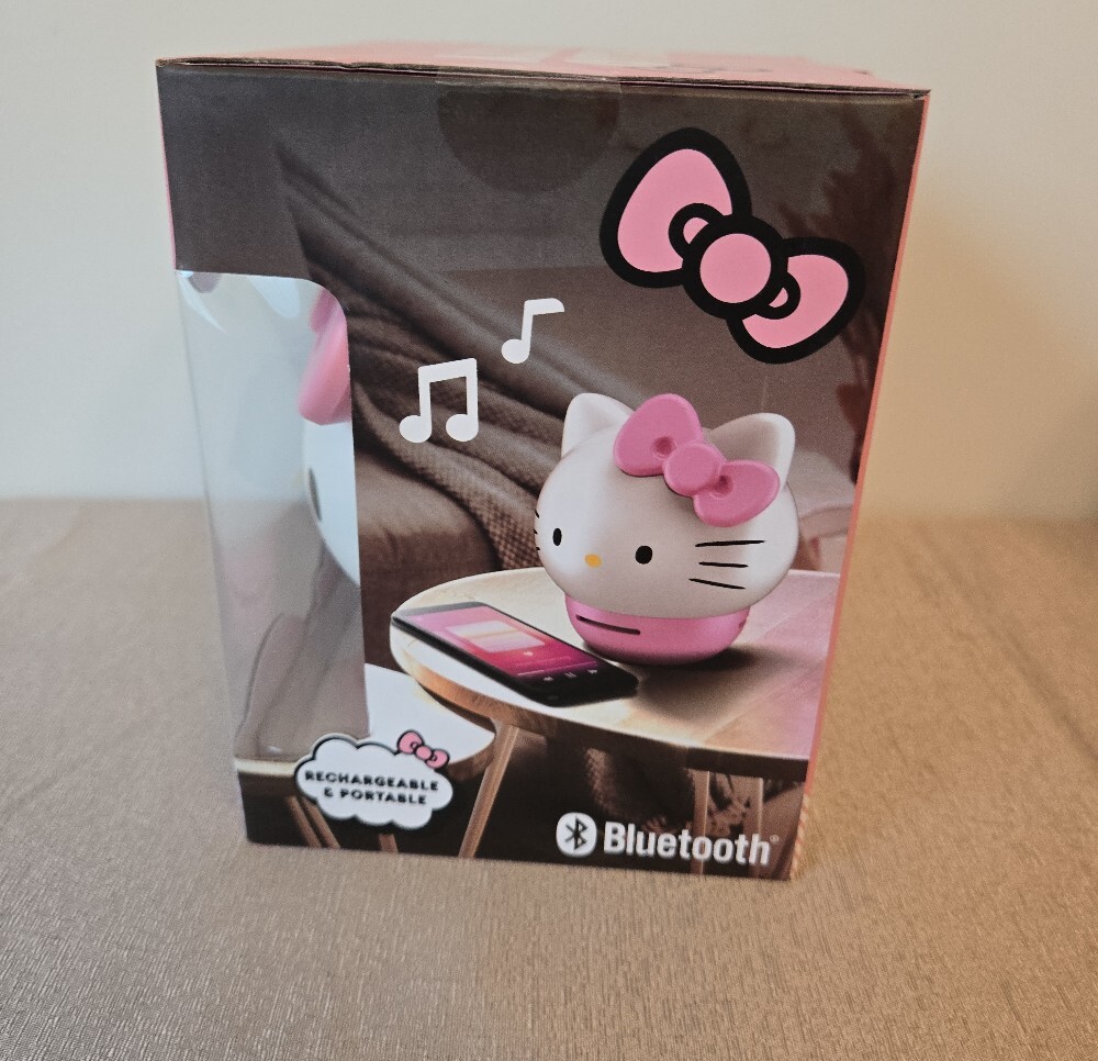 Hello Kitty Bluetooth Wireless Speaker – Rechargeable Portable Music Speaker - Picture 4 of 12